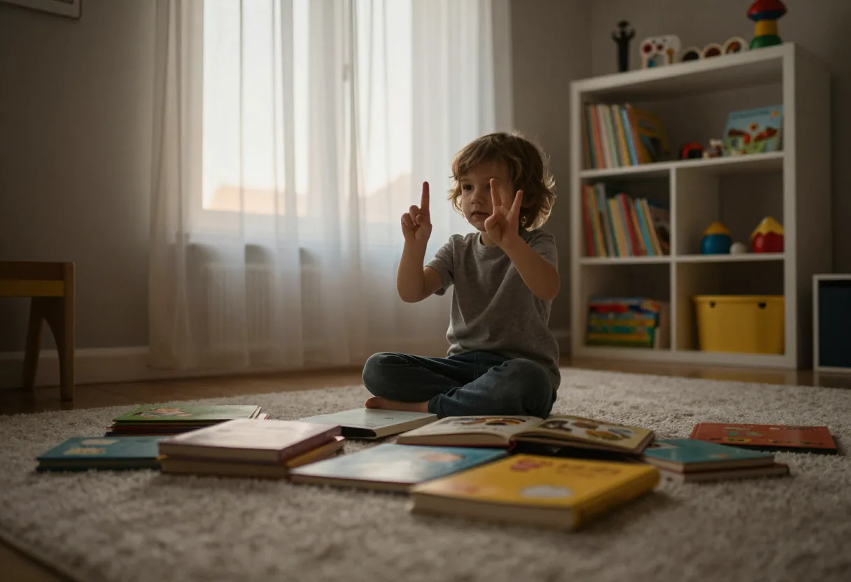 Le jeu avec un enfant sourd