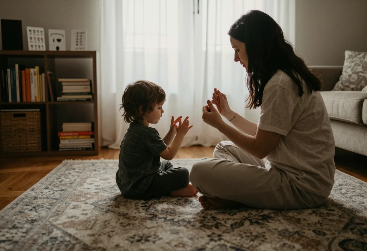 Maman est sourde : vivre avec un enfant